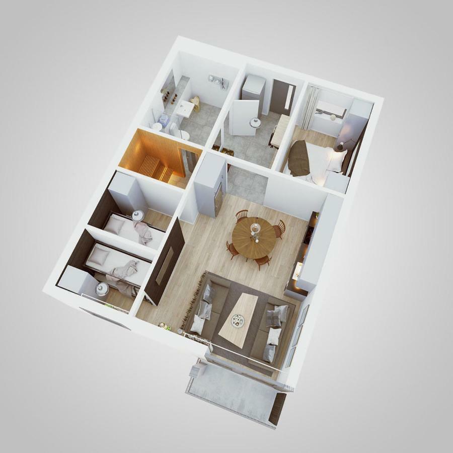 Appartement In The Heart Of Salen Extérieur photo